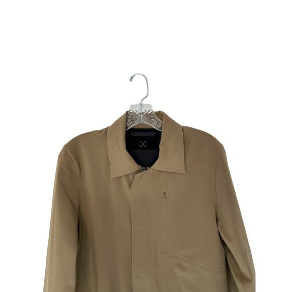 Lululemon Men’s Casual Khaki Drivers Coat Small Water Repellent Outdoor Casual - Picture 5 of 12
